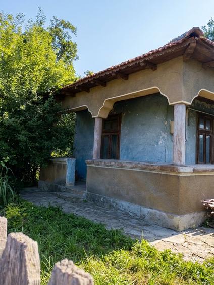 DE VANZARE CASA DEMOLABILA/RENOVABILA + TEREN 1900m SAT BUDENI