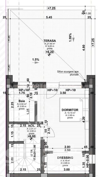 Duplex Dambu Rotund zona buna , teren drept