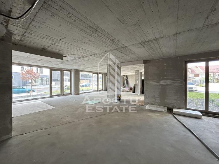 Spatiu comercial 232 mp, 14 locuri parcare, Circumvalatiunii