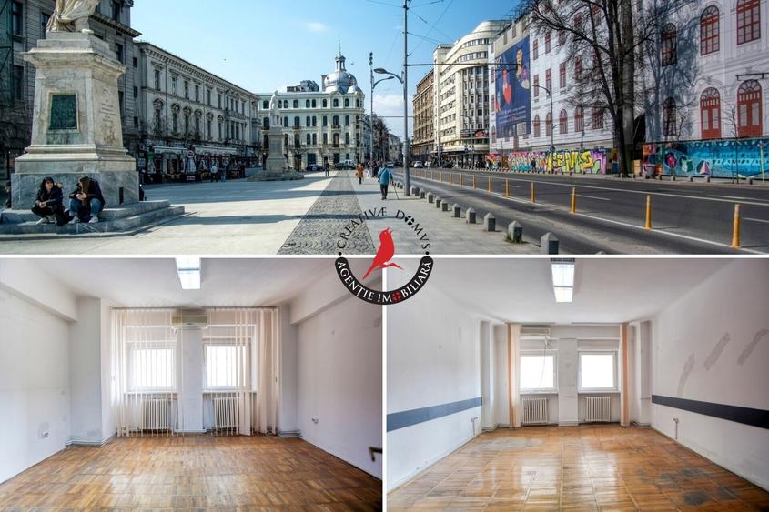Universitate - Spatiu de birouri, 80 mp, 3 camere