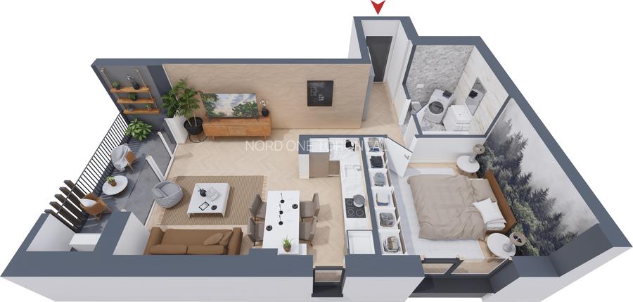 -3% Discount aplicat: Ap si Boxă + 2000 € Discount la parcare | Oferta limitata! - 2