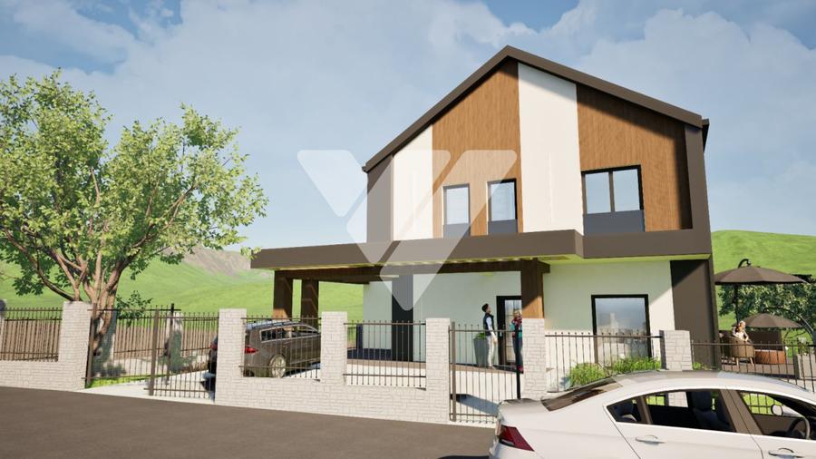 Casa individuala 4 camere si 180 mp teren liber - Cisnadie Sibiu