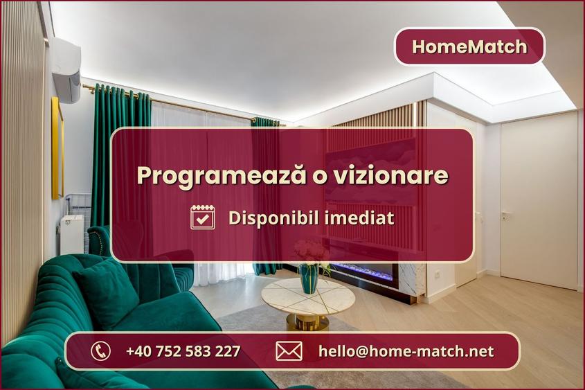 Cortina North || 3 camere || Amenajat premium || Parcare
