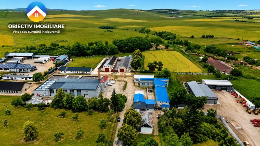 Spatiu industrial 3110 mp teren, hala productie+service auto, Targu Neamt
