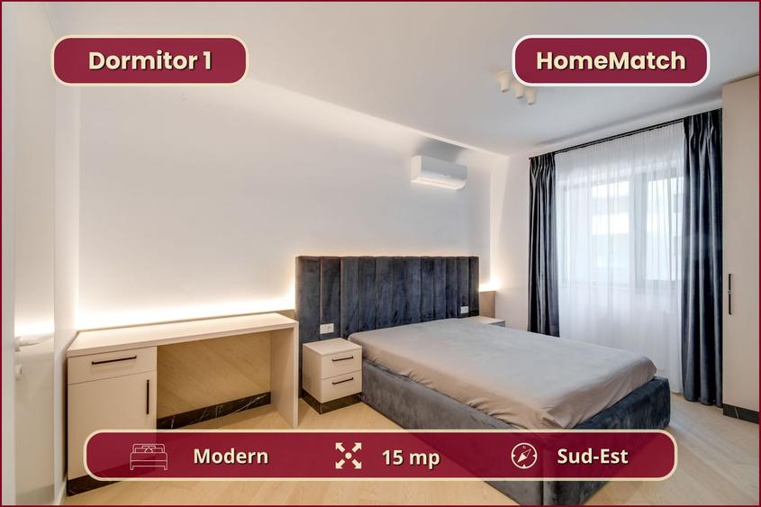Cortina North || 3 camere || Finisaje de lux || Parcare