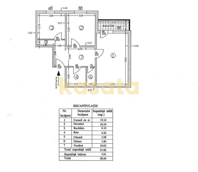 OPORTUNITATE | APARTAMENT 2 CAMERE | IANCULUI | DECOMANDAT | CENTRALA - 10