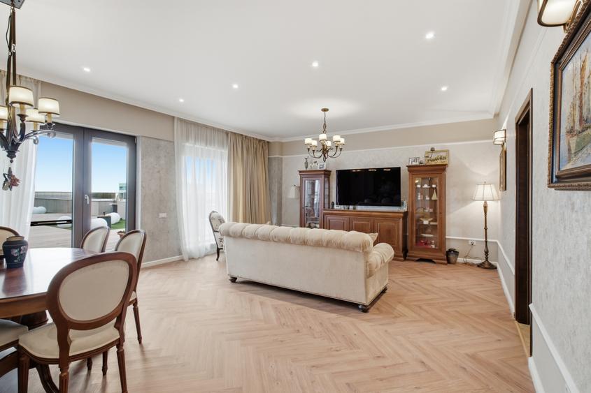 Penthouse 4 camere | 333 mp | Terasă 107 mp | Vedere panoramică | 2 Garaje