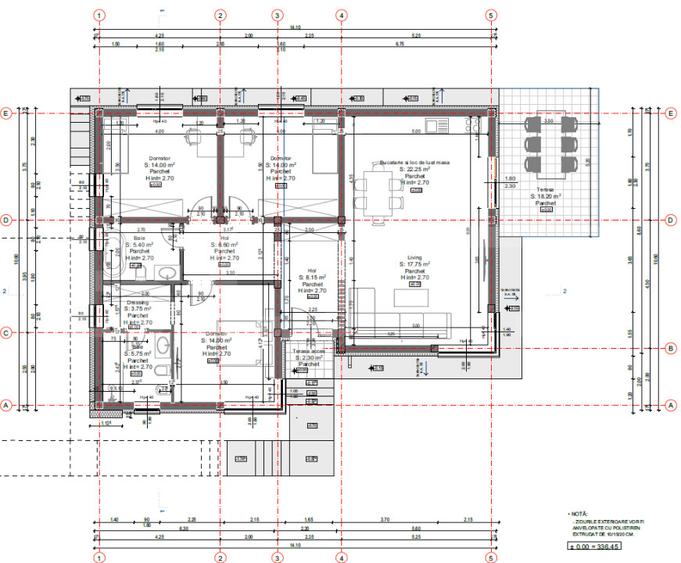 Casa de vanzare in suprafat de 105 mp cu 400 mp teren, zona Sarmas