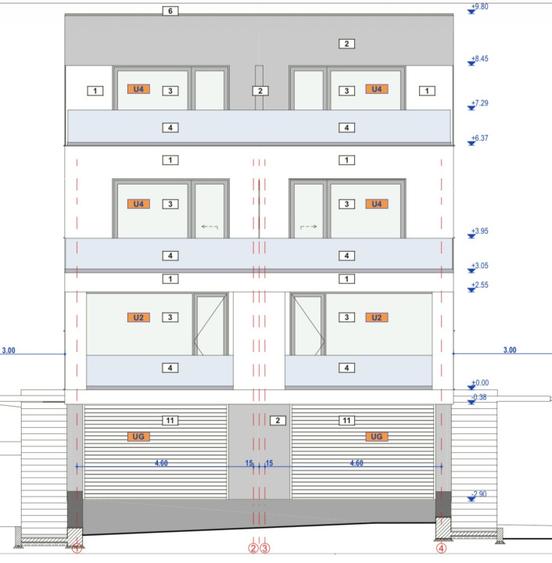 Duplex 4 CAM, SU 206.5 MP, 2 TERASE, IRIS