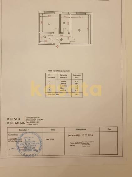 OPORTUNITATE | APARTAMENT 2 CAMERE | DOROBANTI | DECOMANDAT
