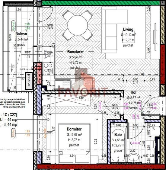 Comision 0%. Pozitie excelenta. Apartamente 1,2 si 3 camere. - 1
