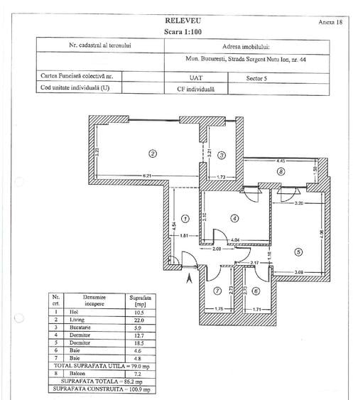 VANZARE APARTAMENT 3 CAMERE//ONE COTROCENI PARK