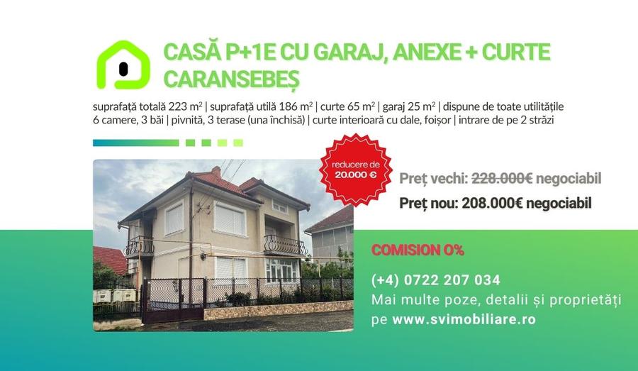 Comision 0 - Casa P+1E Str. Baba Novac, Zona Teius – Caransebes