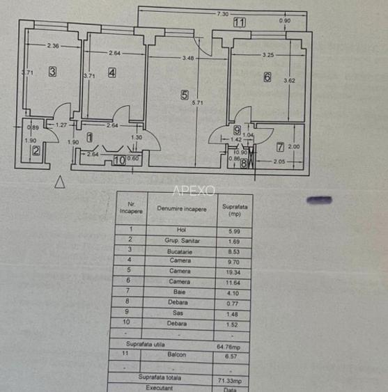 3 camere-LUMINOS-Panduri - 6