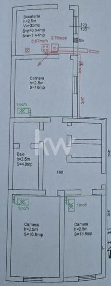Apartament in vila, 3 camere – Centrul Vechi - Piata Unirii – 0% comision