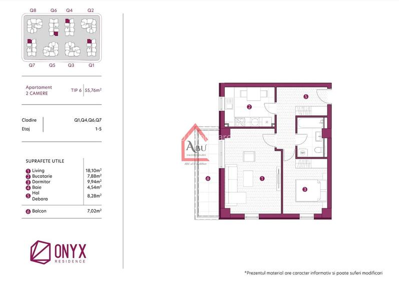 Apartament cu doua camere, Decomandat, Nou, Intabulat, 2026, Galata - 1