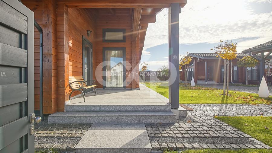 Casă din Pin Nordic Lamelar Stratificat (6 straturi) | Saună | Cramă | - 6