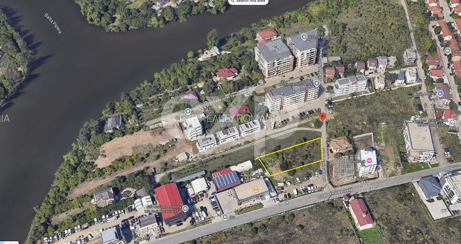 Teren cu AC de vanzare- zona Emil Racovita langa lac