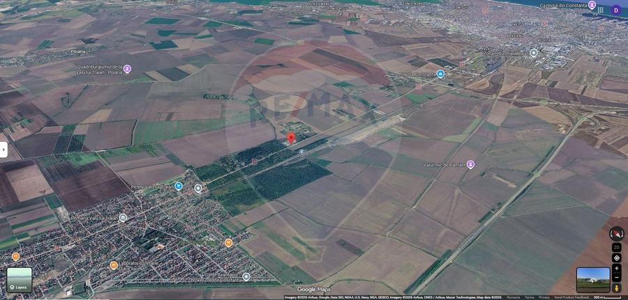 Spatiu industrial 6669 mp vanzare in Hală, Constanta, Valu lui Traian