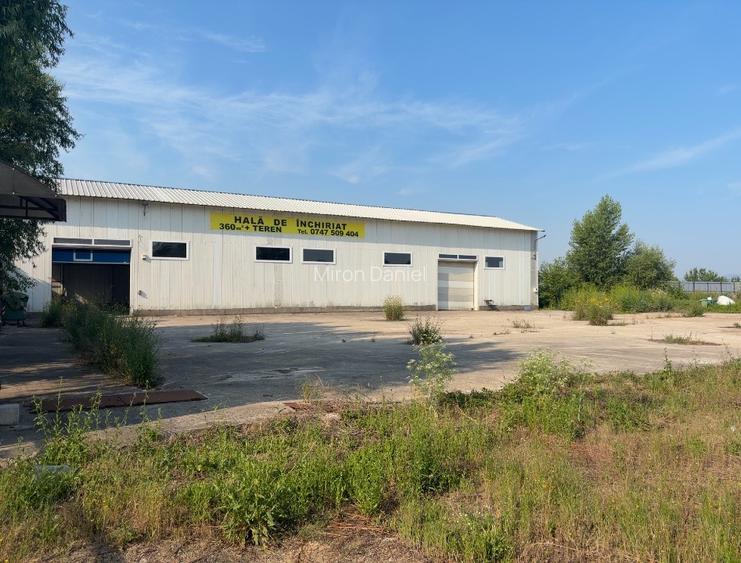 HALĂ INDUSTRIALĂ + TEREN DE VÂNZARE – 360 mp hală + 2.500 mp teren | Acces E60 - 5