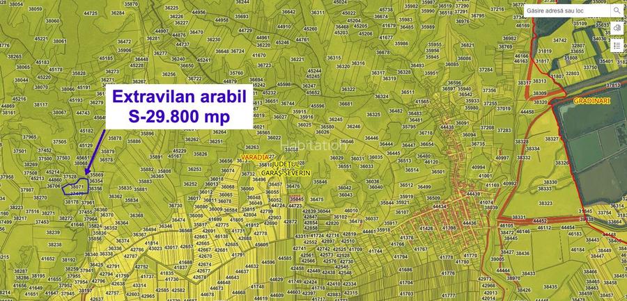 Teren extravilan arabil 29.800 mp – Vărădia, Caraș-Severin - 3