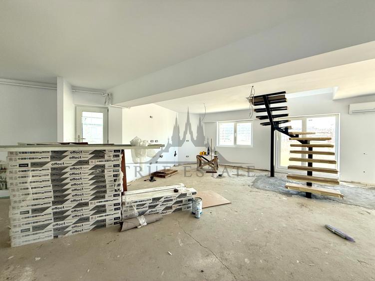 Penthouse cu gradina proprie