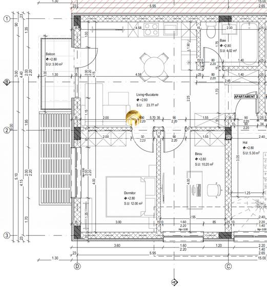 Apartament 3 camere + Balcon - Complex Nou - Predare in Martie 2027 - 6