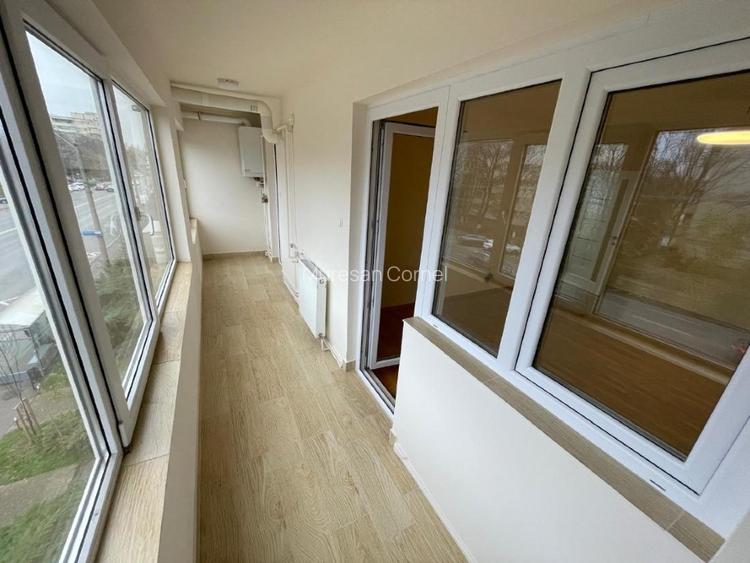 Inchiriez ap. 2 camere, minim 2 ani, renovat, garaj, et.2, lift, balcon 12 mp. - 14