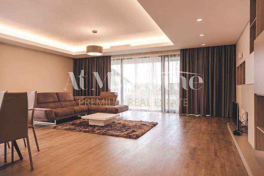 Apartament Spectaculos cu 4 camere, mobilat, finisaje premium, terasa, 2 parcari