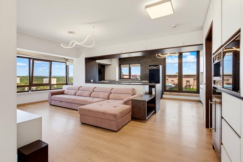 Vânzare Penthouse 3 Camere 2 Băi Newton Tătărași 168 mp READY TO MOVE