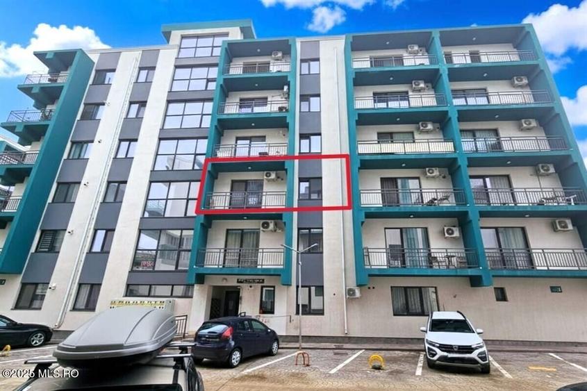 Mamaia Nord - IBO Residence, 2 camere, 46 mp utlili + balcon, etaj 2!
