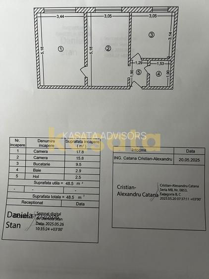 Apartament 2 camere | Titan – Aleea Fetești | Boxă la subsol - 1