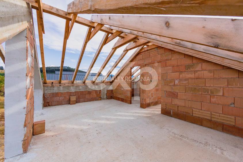 Casă în stil chalet, la baza Dealului Lempeș 175 mp utili/teren 525 mp - 6