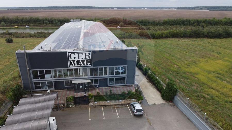 Spațiu industrial, hala, depozit logistic showroom si birouri premium