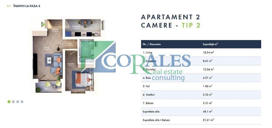 Apartament nou, 2 camere, Et.1, decomandat, zona Mehala, loc de parcare, lift,AC - 4