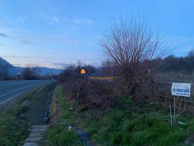 Teren intravilan 4836 mp Mehadia cu Fs la E70
