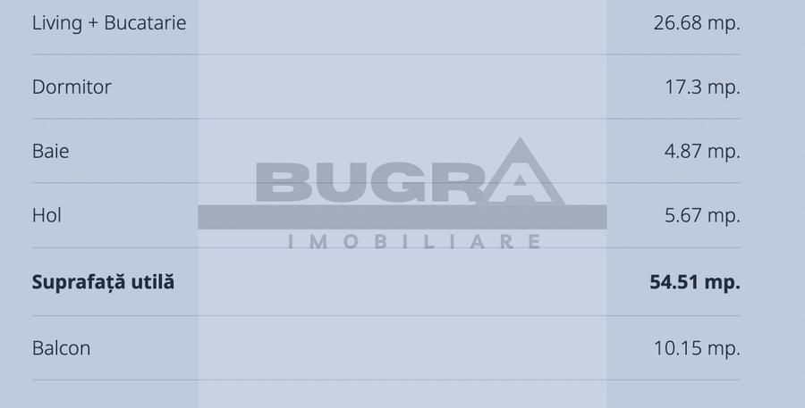 Apartament 2 camere, 54mp, balcon, garaj, zona C. Coposu