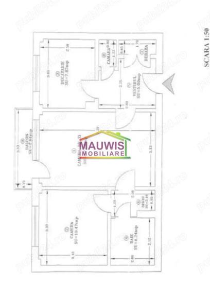 Apartament 2 Camere 1983 Ultracentral Polona Stefan cel Mare METROU