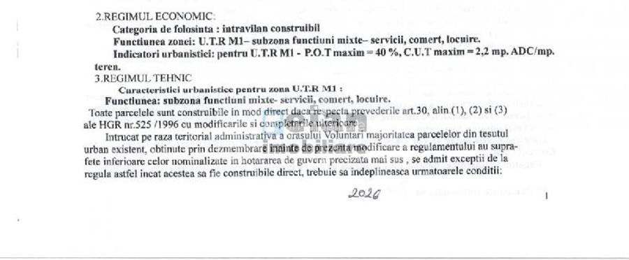 Pipera - Central, Teren 470 Mp, toate utilitatile, deschidere 25 ml,