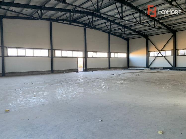 Hala industriala 600 mp, curte 1398 mp, parcare, toate utilitatile - Ghiroda