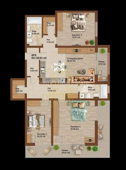 0%COMISION Apartamente cu 4 camere, Iulie 2026 | Buziasului - 4