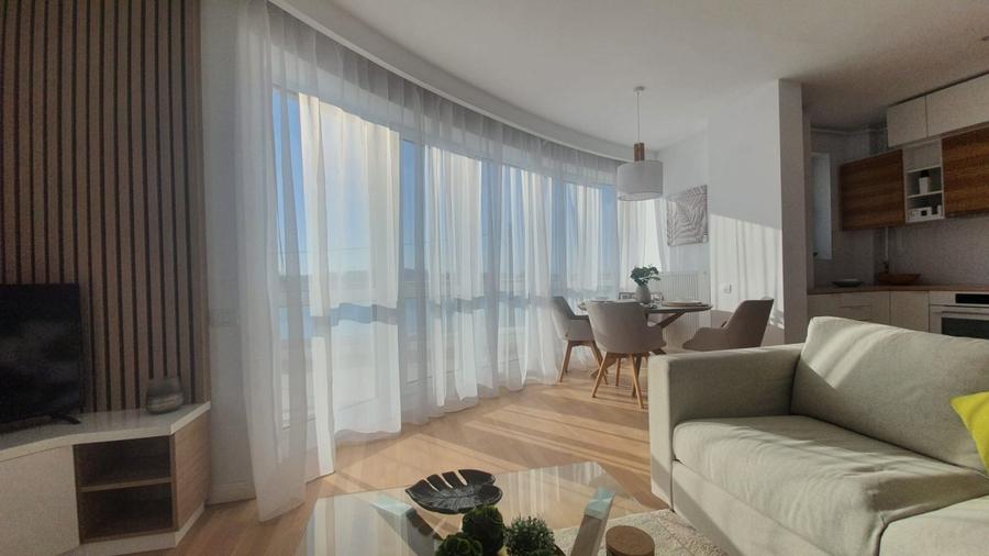 Apartament 3 camere cu gradina  65 mp -Lebada Lake Residence+1 parcare subteran