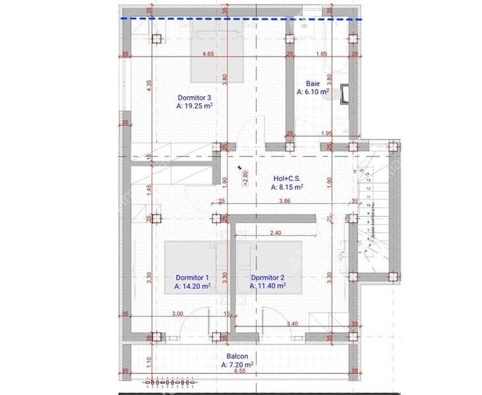 Casa intabulata de 4 camere cu 2 bai si teren de 200 mp in Selimbar - 4