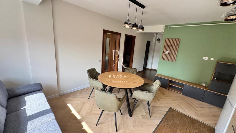 Ap de inchiriat, 3 camere, 56 mp, parcare, etaj 1, zona Stejarului!