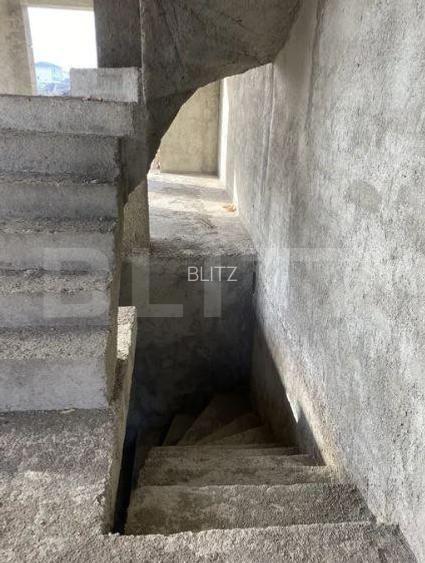 Casa cu 3 dormitoare, semifinisata, teren 400 mp, cartier Izvor - Târlungeni - 3