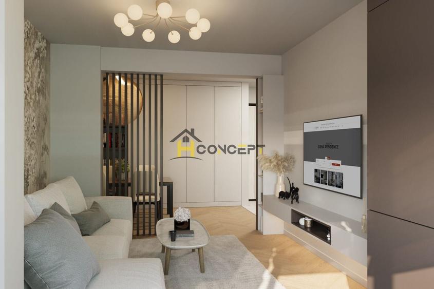 Apartament 2 camere, open space, Popesti Leordeni, comision 0%