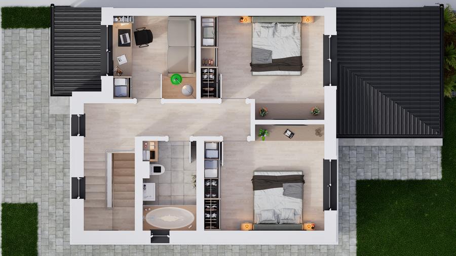 Casa perfectă pentru familia ta – duplex cu grădină - Direct dezvoltator