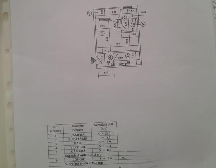 Garsoniera renovata - Rahova