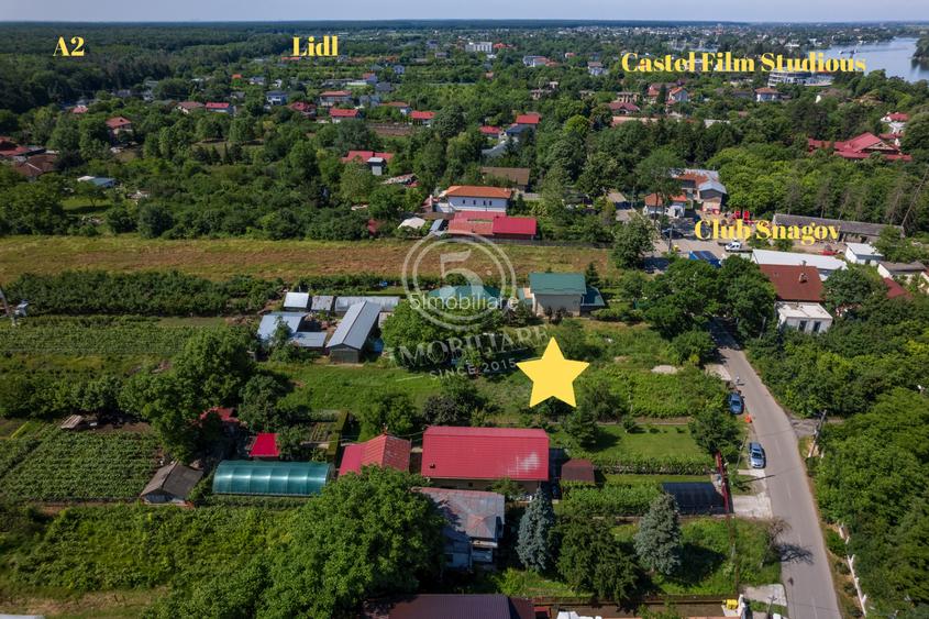 Teren de 4.636 mp în Inima Snagovului – Oportunitate Premium la doar 59 €/mp - 4