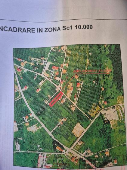 Vand teren in loc.Cisnadioara cu autorizatie de construire